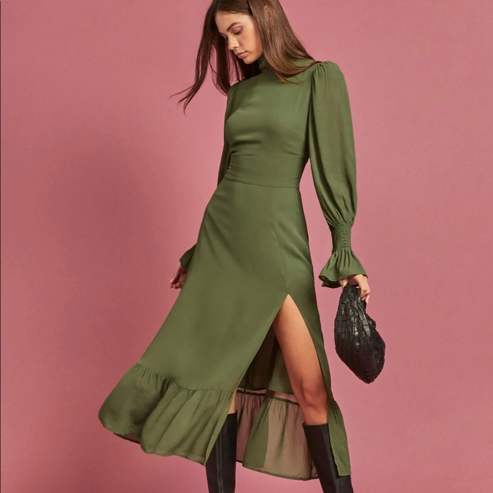 BRAND NEW Reformation Galena Dress